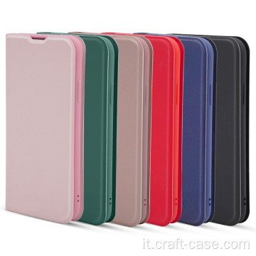 Supporto magnetico Flip Cover protettiva Flip Cover in pelle